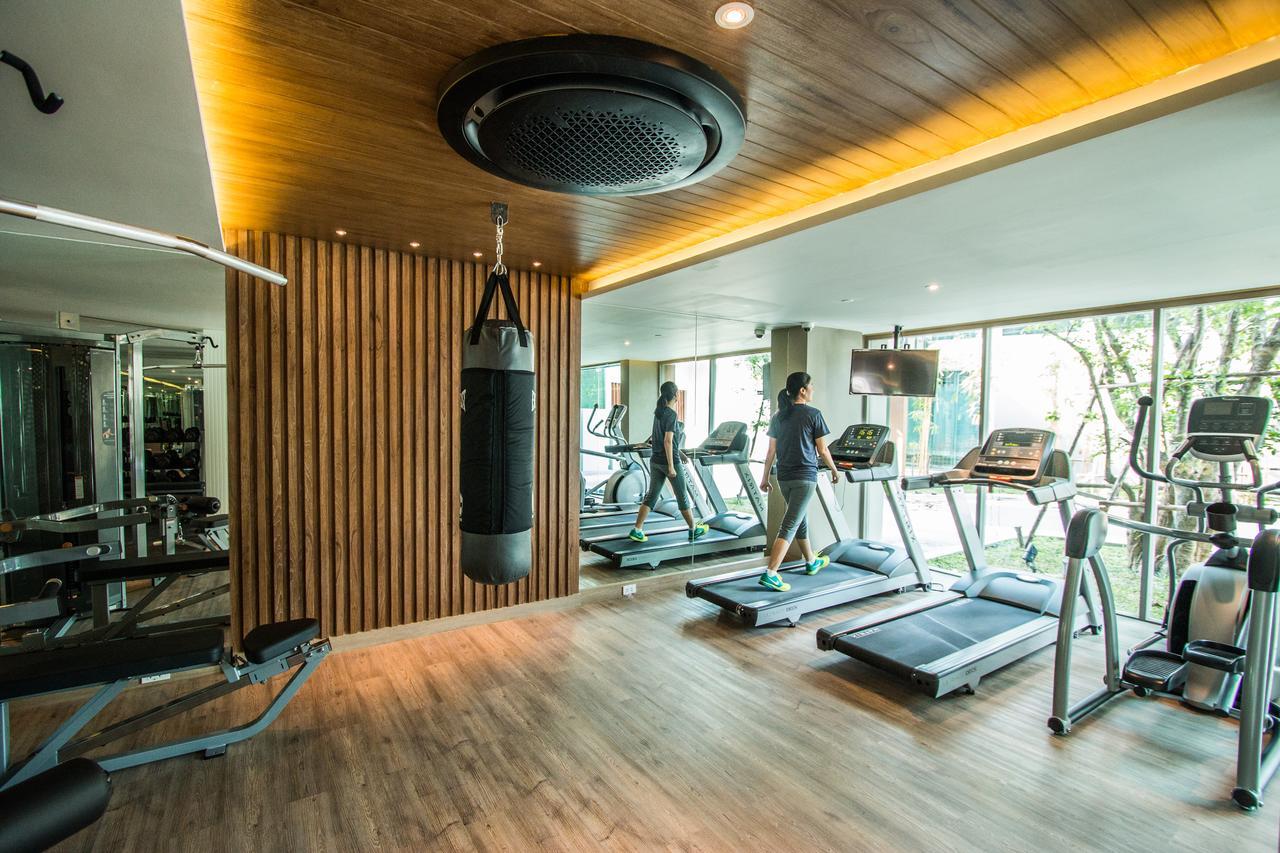 Fusion Suites Phuket Patong Екстериор снимка The gym at the hotel